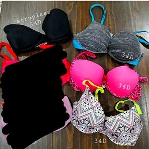 Victoria's Secret PINK bras